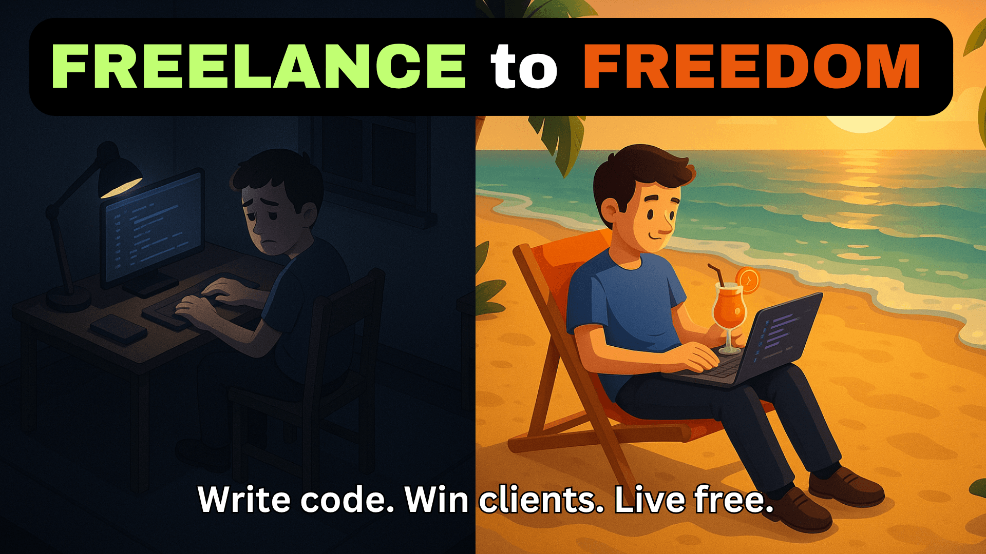 Freelance to Freedom course cover
